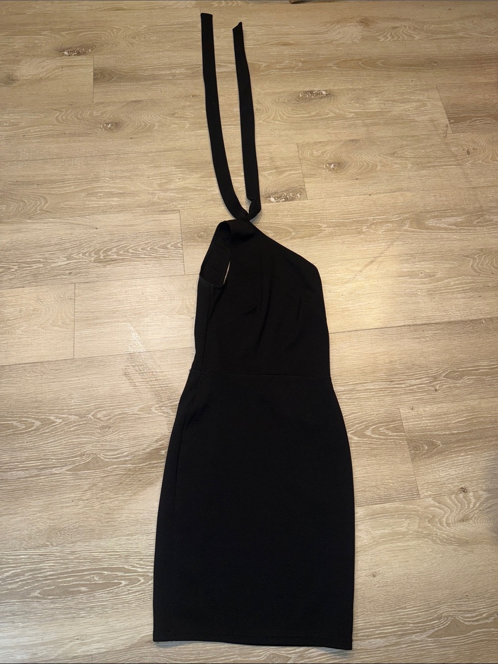 ASOS Black One-Shoulder Dress